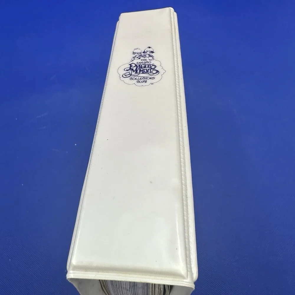 VTG Precious Moments Enesco Collector's Club Gift Registry Binder 1970-1994 Tabs